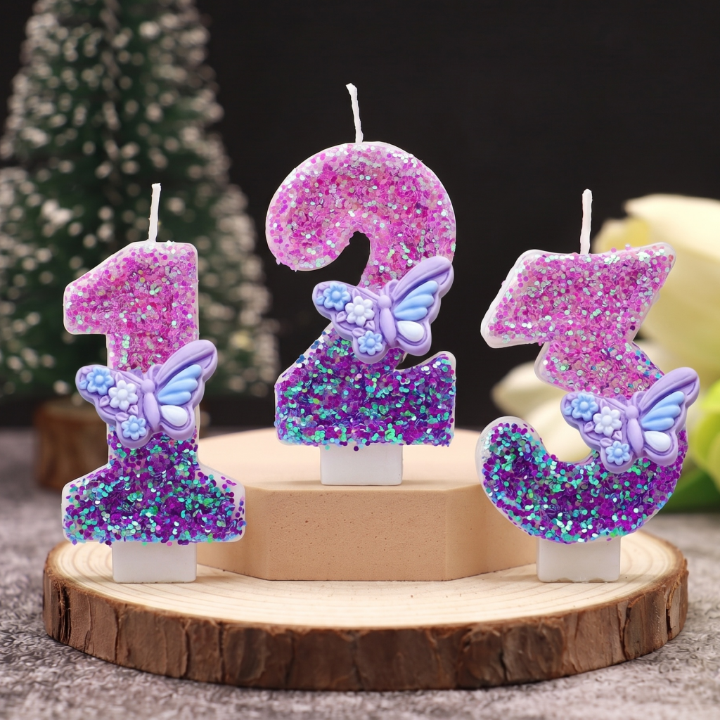 Candle For Supplies - Creative DIY New Butterfly Series Gradual