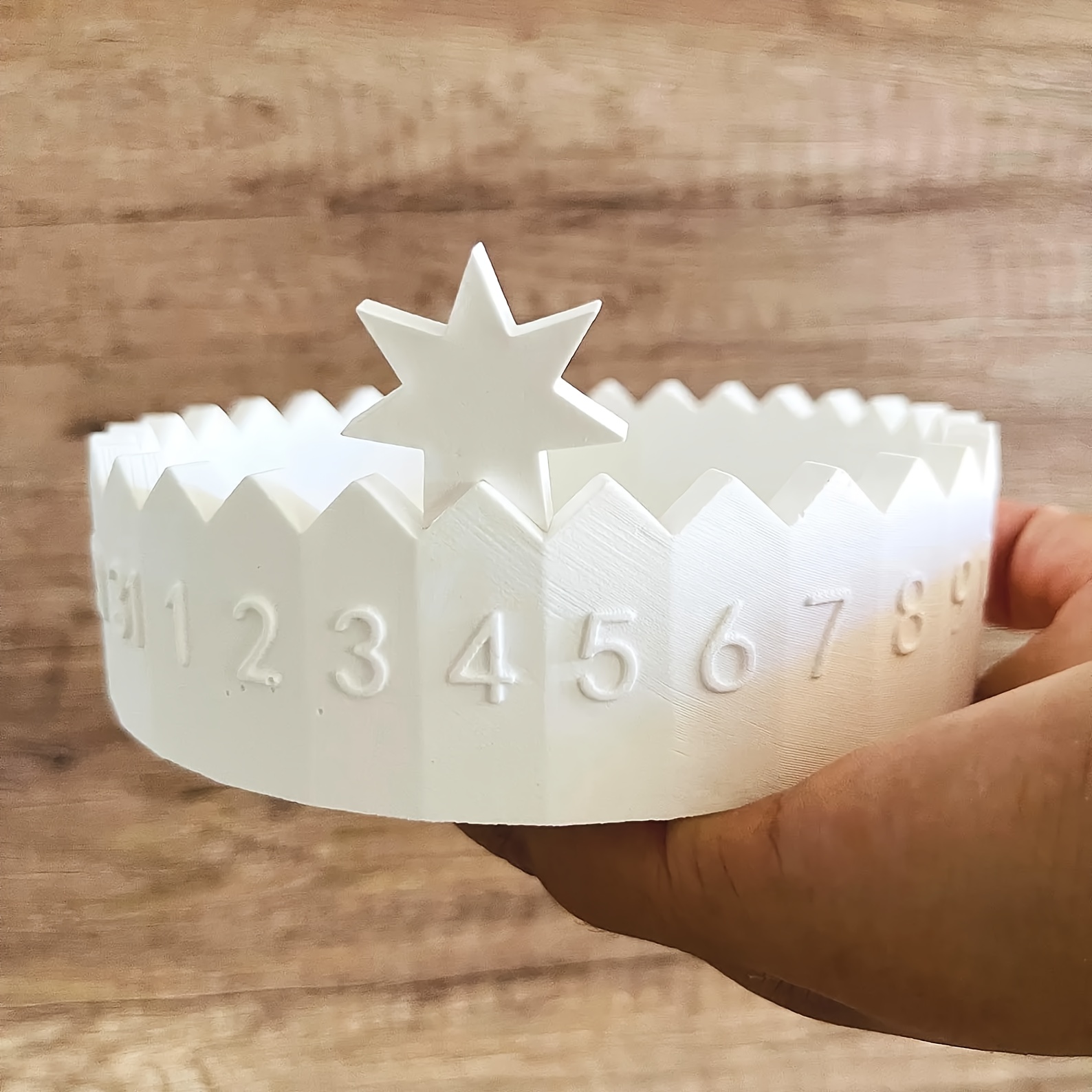 Candle For Supplies - 1 set Advent Calendar Silicone Mold
