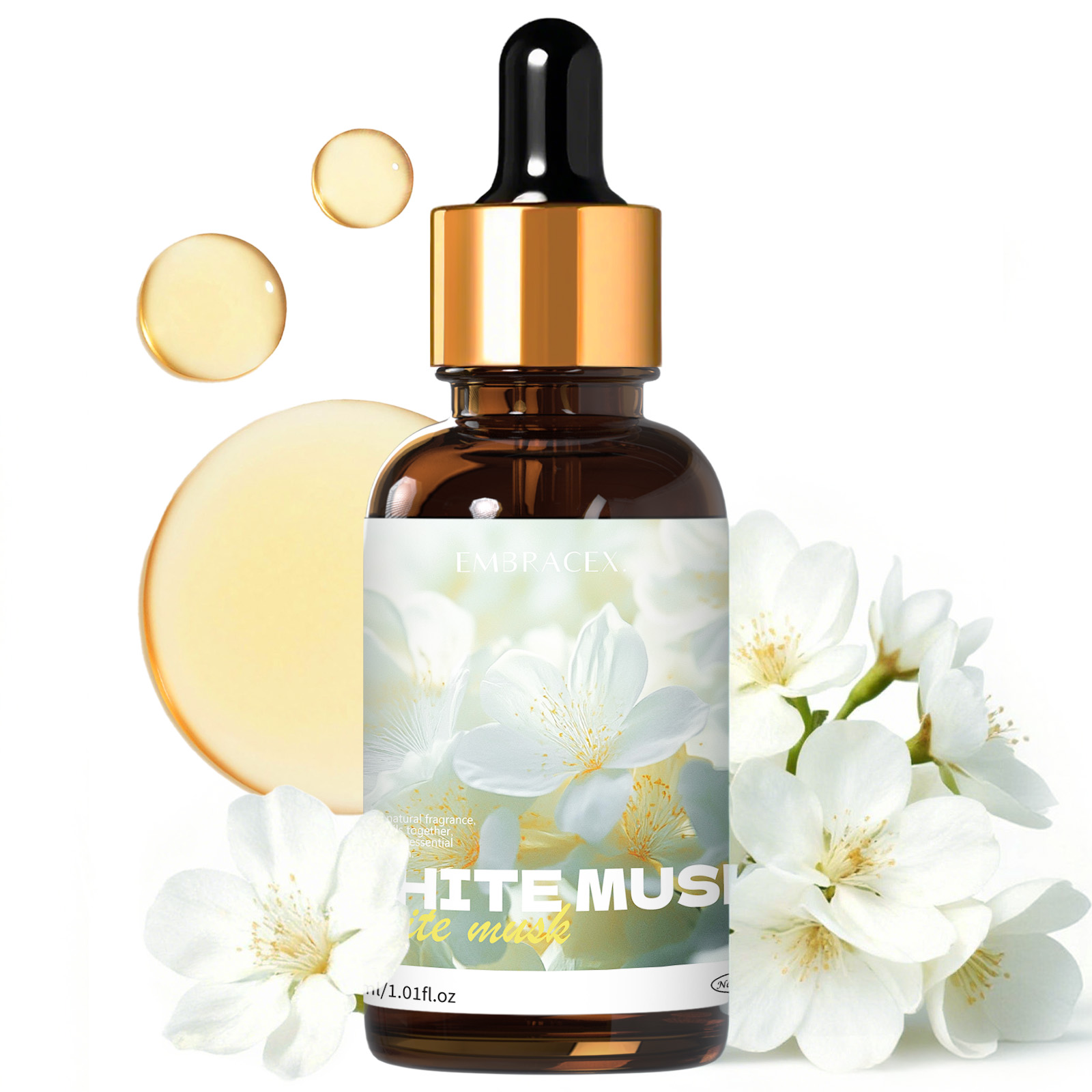 Candle Fragrance Supplies - 30ml White Musk Essential Oil Car