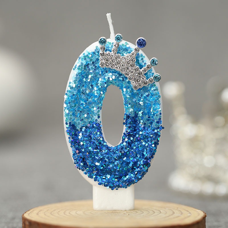 Creative Peacock Blue Crown Di – Candle For Supplies Bewertung und Preis