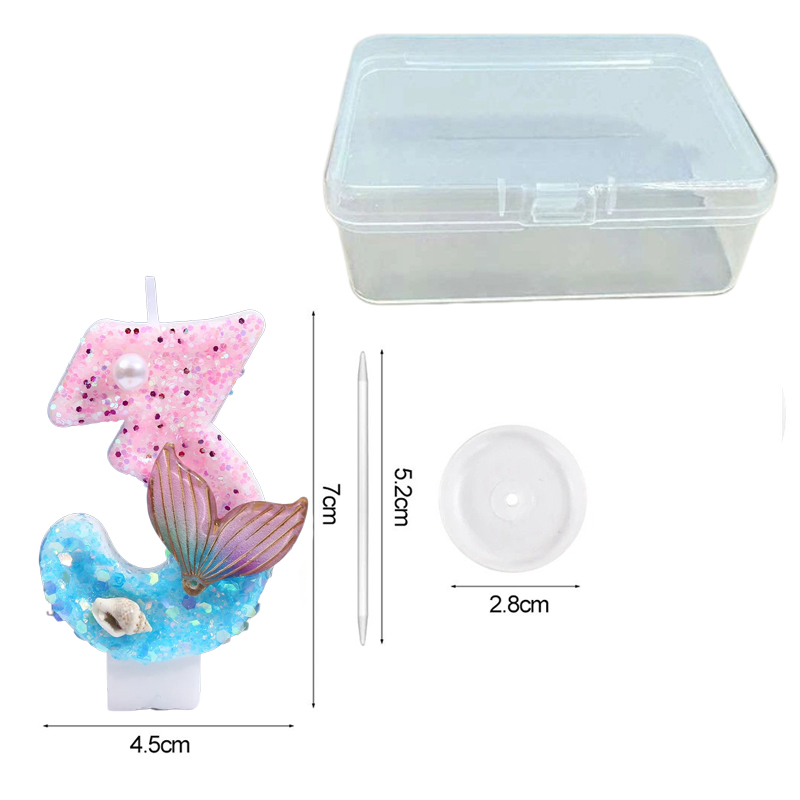 Gradient Blue Shell Pearl Crea – Candle For Supplies Bewertung und Preis