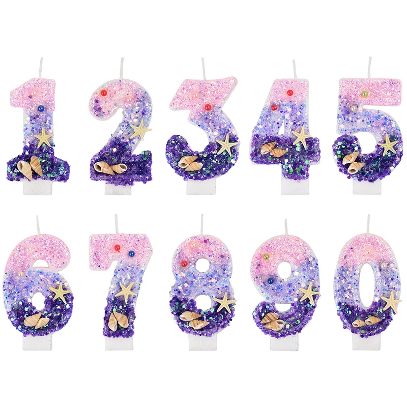 0-9 Number Gradient Candles Me – Zebra Candle Supplies Bewertung und Preis
