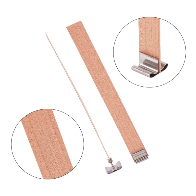 30/50pcs Wooden Candle Wick Se – Candle Making Supplies Jars Bewertung und Preis