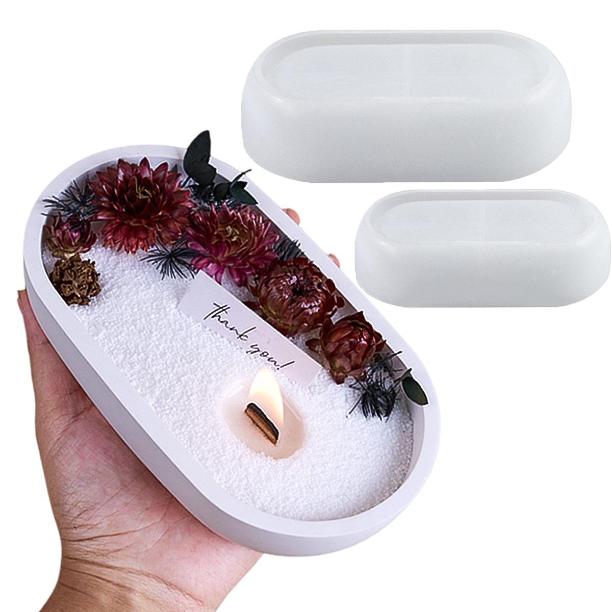 Boat Shape Bowl Silicone Concr – Candle Vessel Supplies Bewertung und Preis
