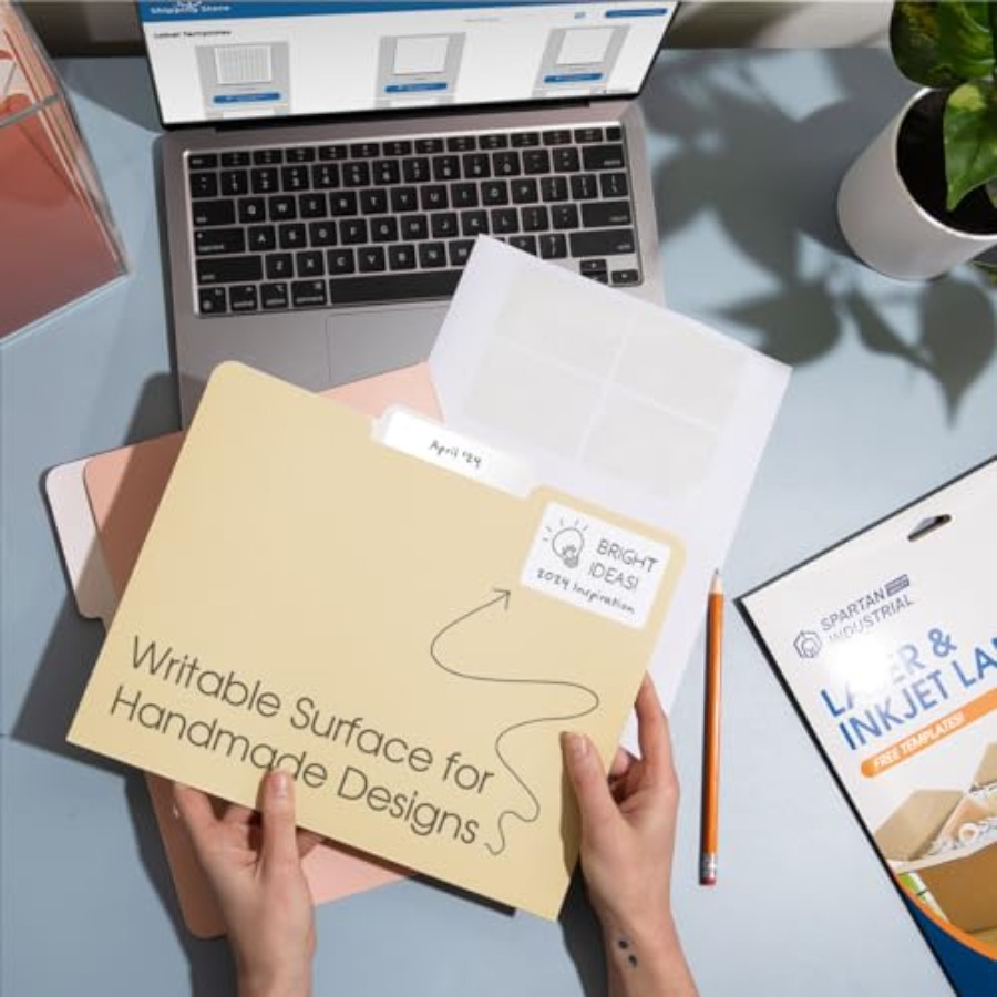 2/ Matte White Printable Label – Sticker Label Template Bewertung und Preis