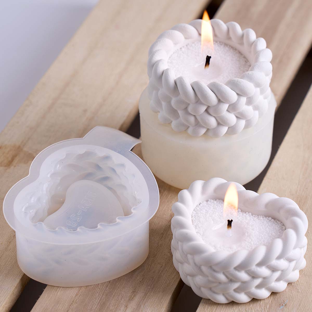 Mini Weaving Shape Candle Jar  – Candle Making Supplies Jars Bewertung und Preis