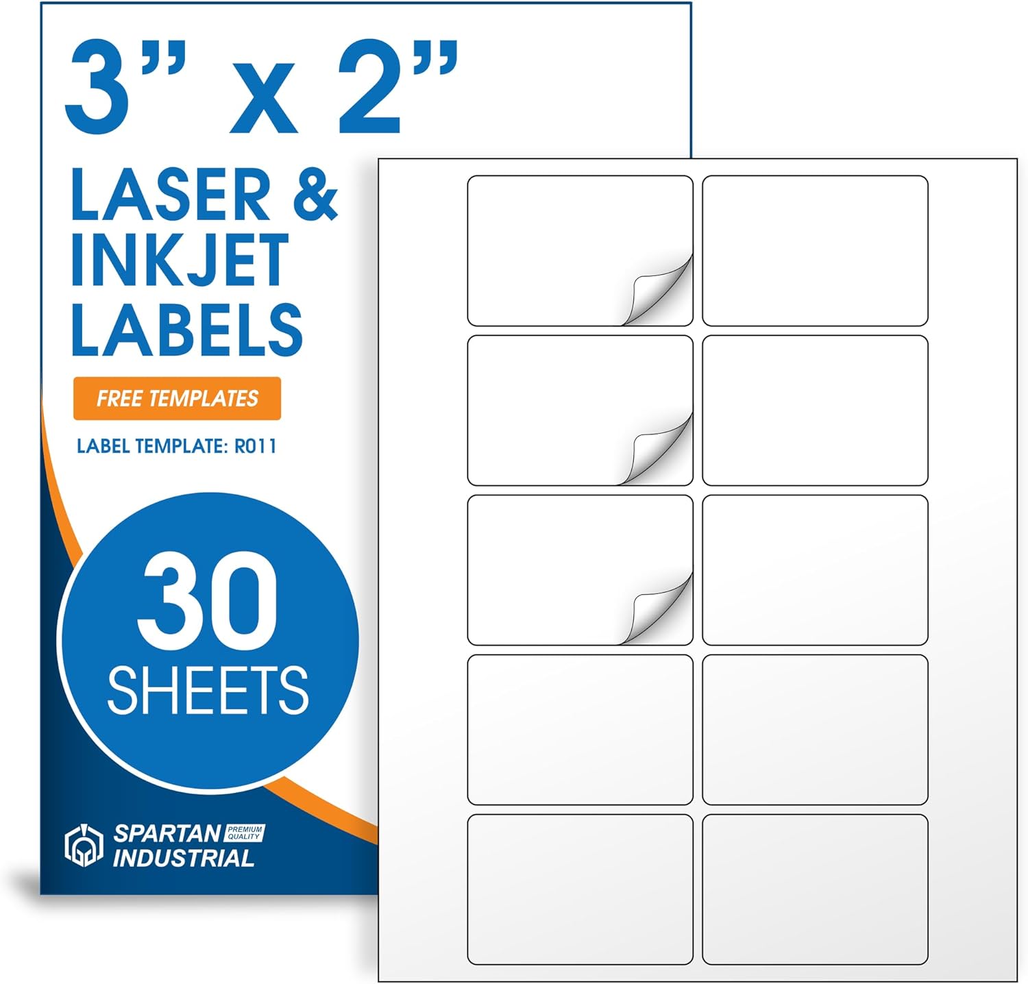 3x2 Matte White Printable Ship – Sticker Label Template Bewertung und Preis