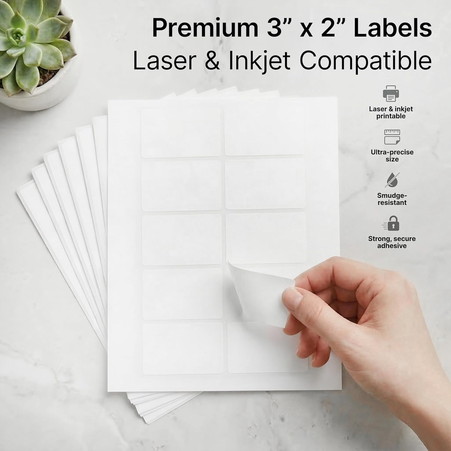 3x2 Matte White Printable Ship – Sticker Label Template Bewertung und Preis