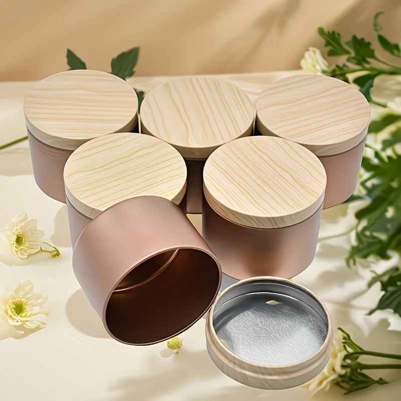 Rose Golden Metal Candle Jars  – Candle Making Supplies Jars Bewertung und Preis