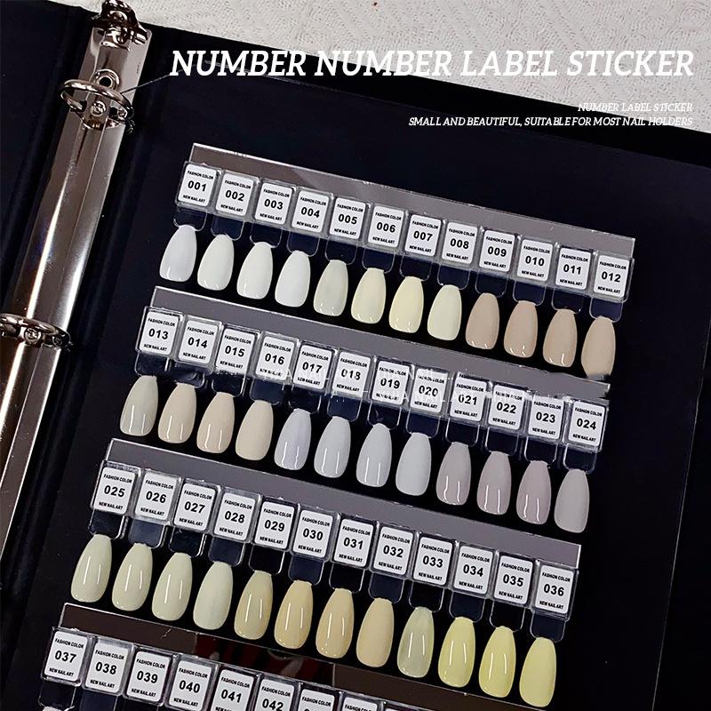 NO.1-240 Nail Polish Number St – Sticker Label Template Bewertung und Preis