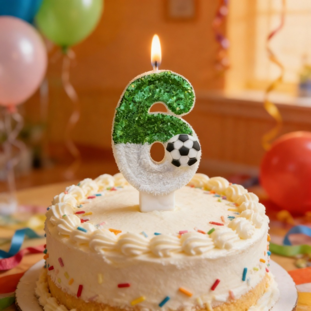 Football Shape Number Cake Can – Candle For Supplies Bewertung und Preis