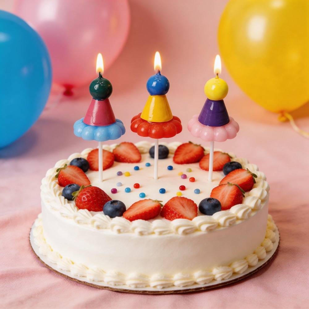 3PCS Party Hat Birthday Candle – Candle For Supplies Bewertung und Preis