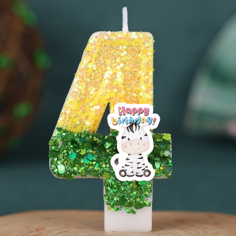 Forest Animal zebra Digital Ca – Zebra Candle Supplies Bewertung und Preis