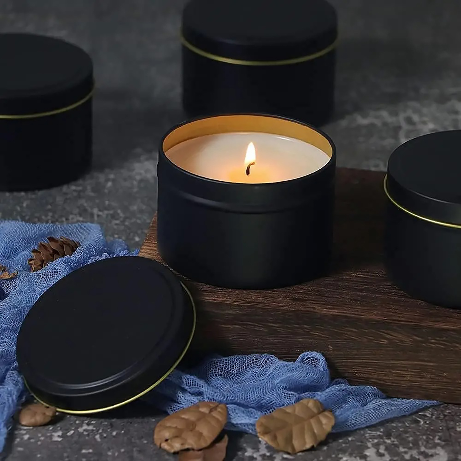 4oz/ 8oz Candle tins with lids – Candle Making Supplies Jars Bewertung und Preis