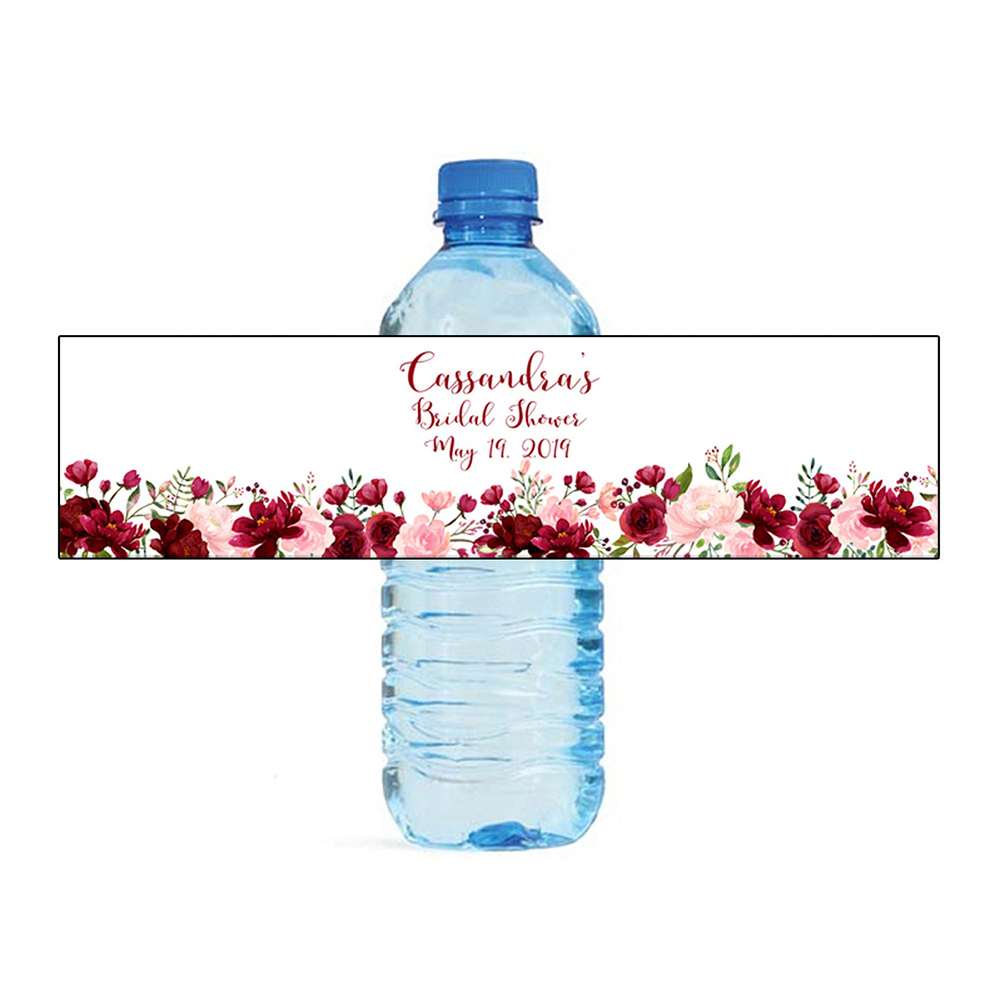 Personalized Water Bottle Labe – Sticker Label Template Bewertung und Preis