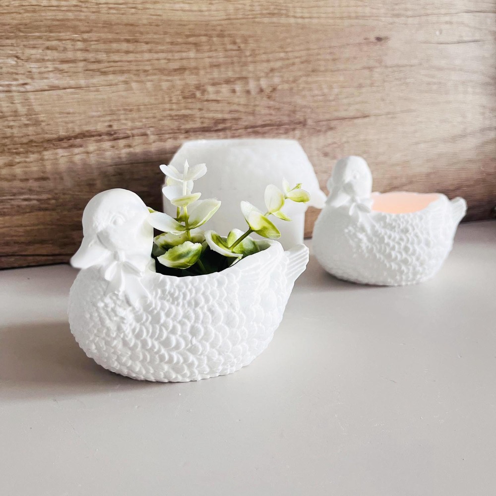 Beautiful Plaster Duck Storage – Candle Making Supplies Jars Bewertung und Preis