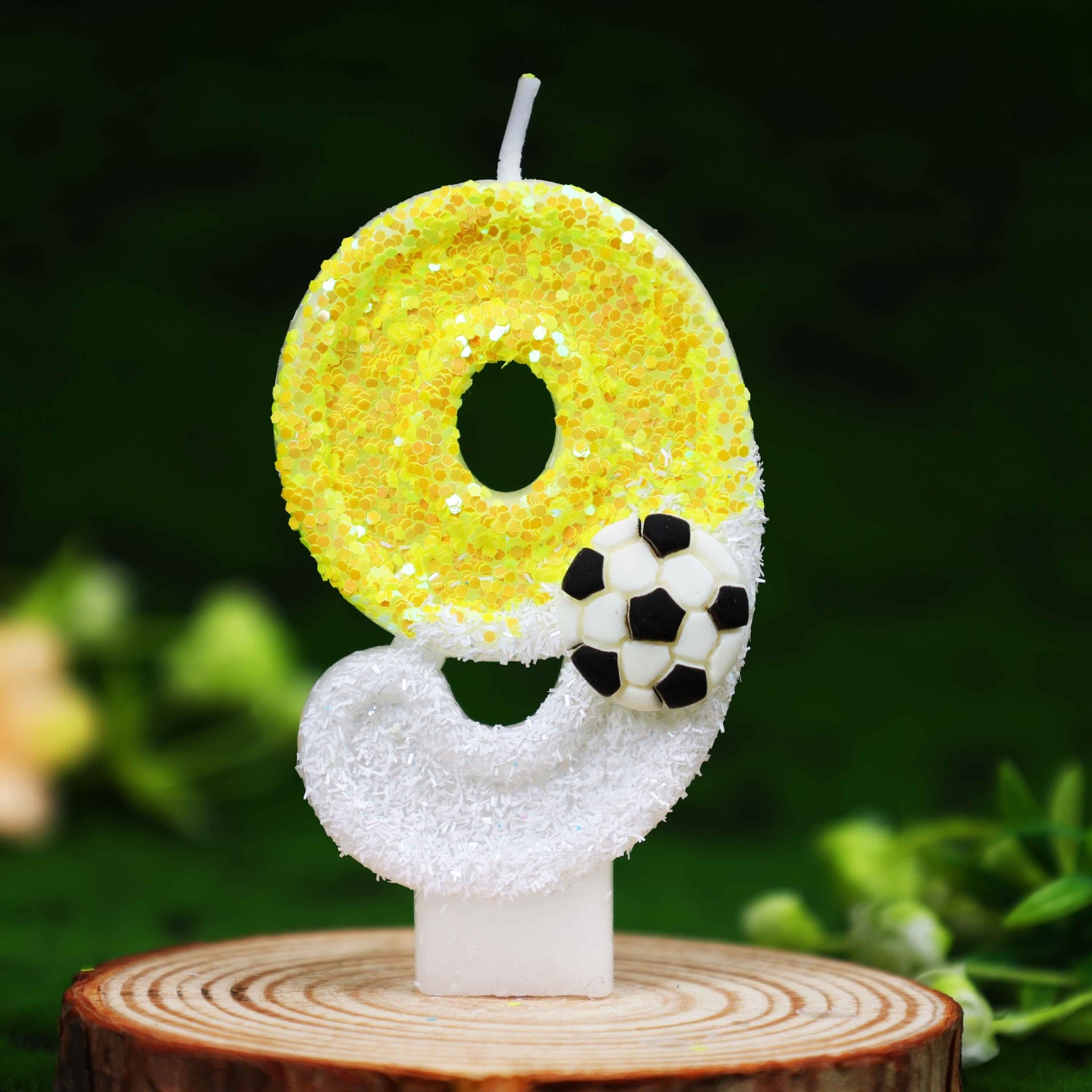 Yellow White Sequins Sports Fo – Candle For Supplies Bewertung und Preis