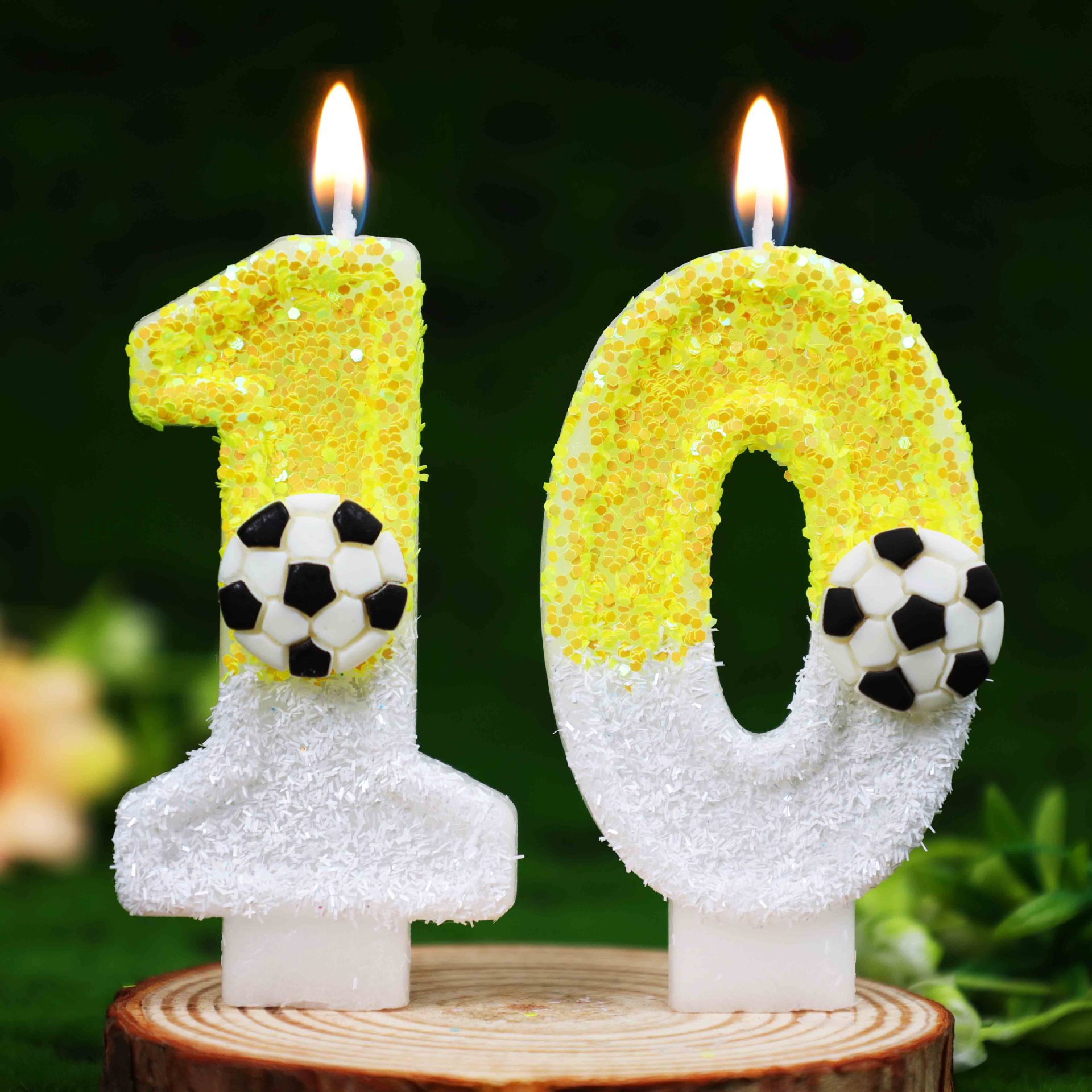 Yellow White Sequins Sports Fo – Candle For Supplies Bewertung und Preis