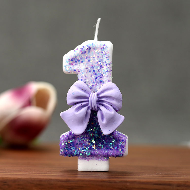 Creative Glitter Gradual Purpl – Candle For Supplies Bewertung und Preis
