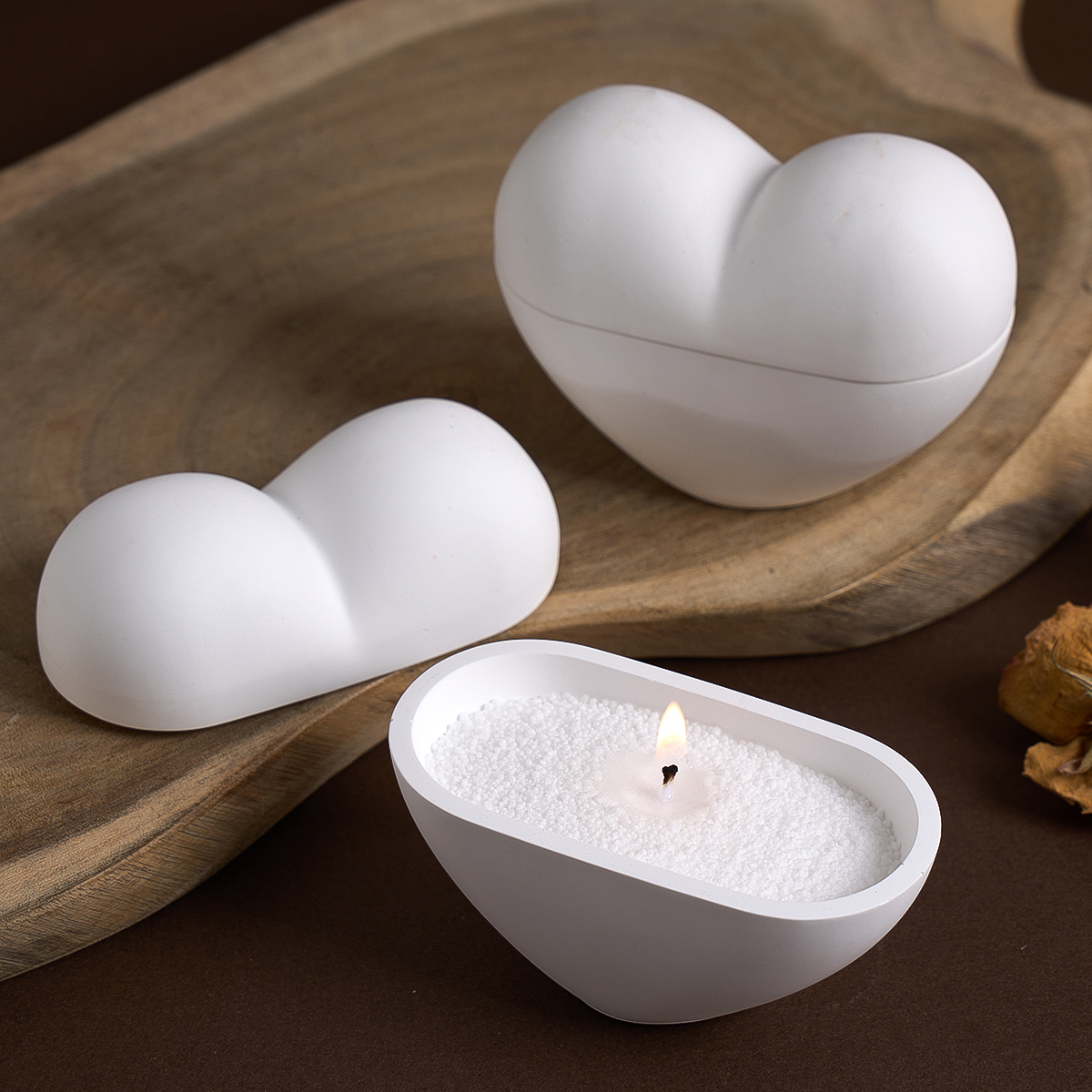 3D Love Candle Jar Silicone Mo – Candle Vessel Supplies Bewertung und Preis