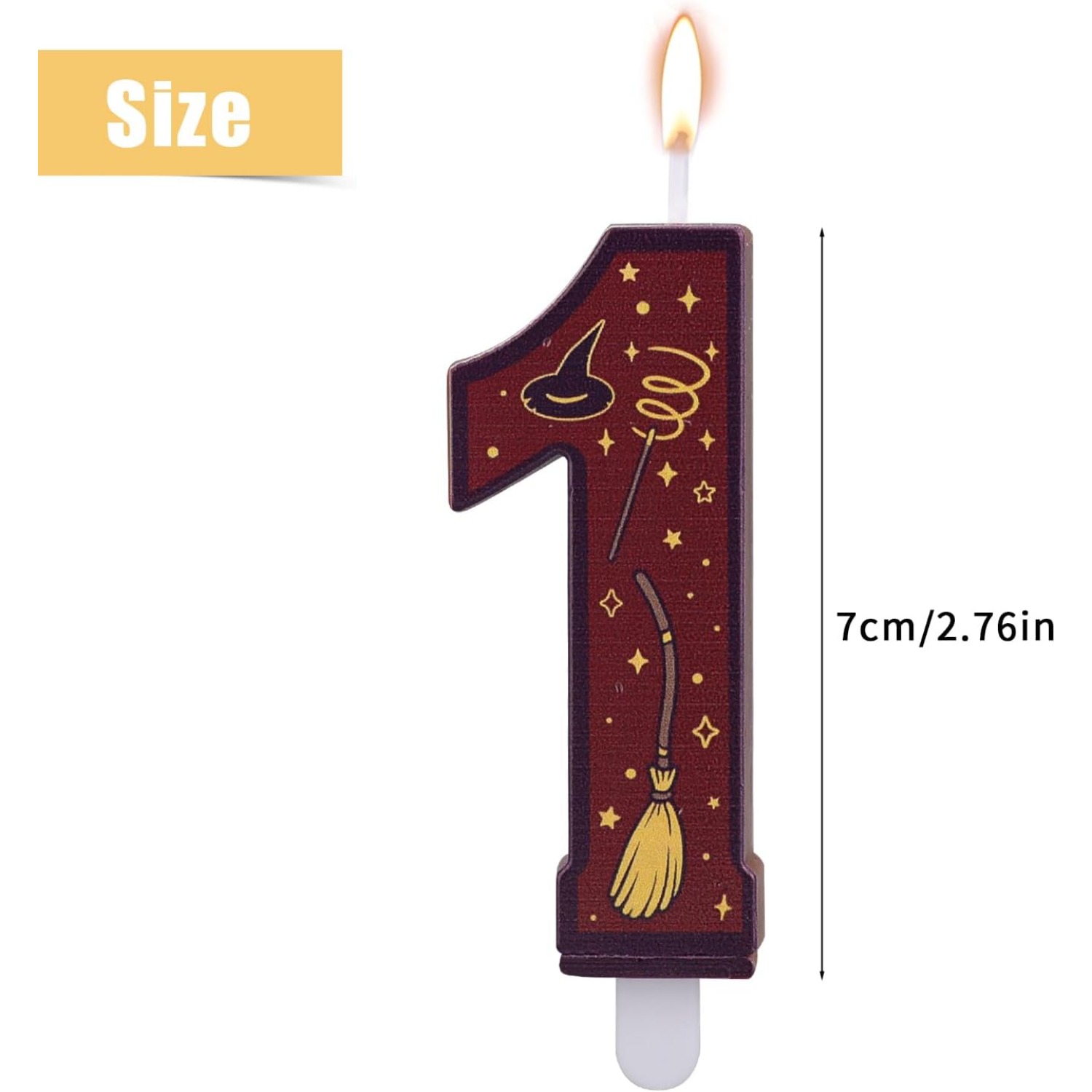 1 Set Number 0-9 Magical Theme – Candle For Supplies Bewertung und Preis