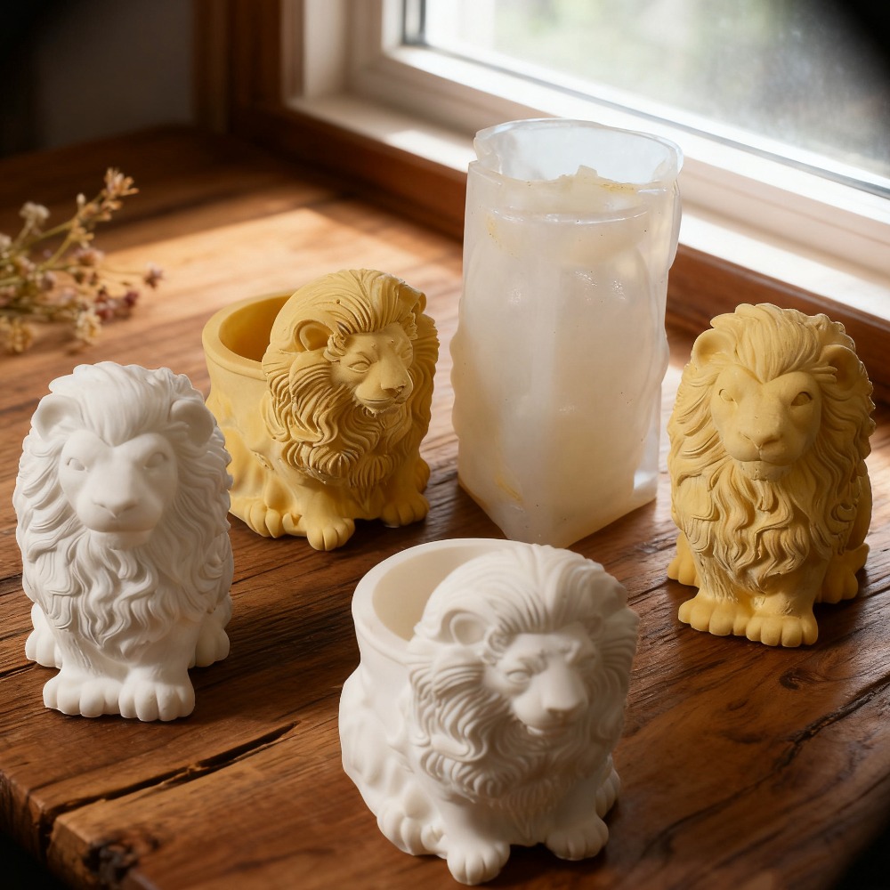 Lion Pot Silicone Molds Handma – Candle Vessel Supplies Bewertung und Preis