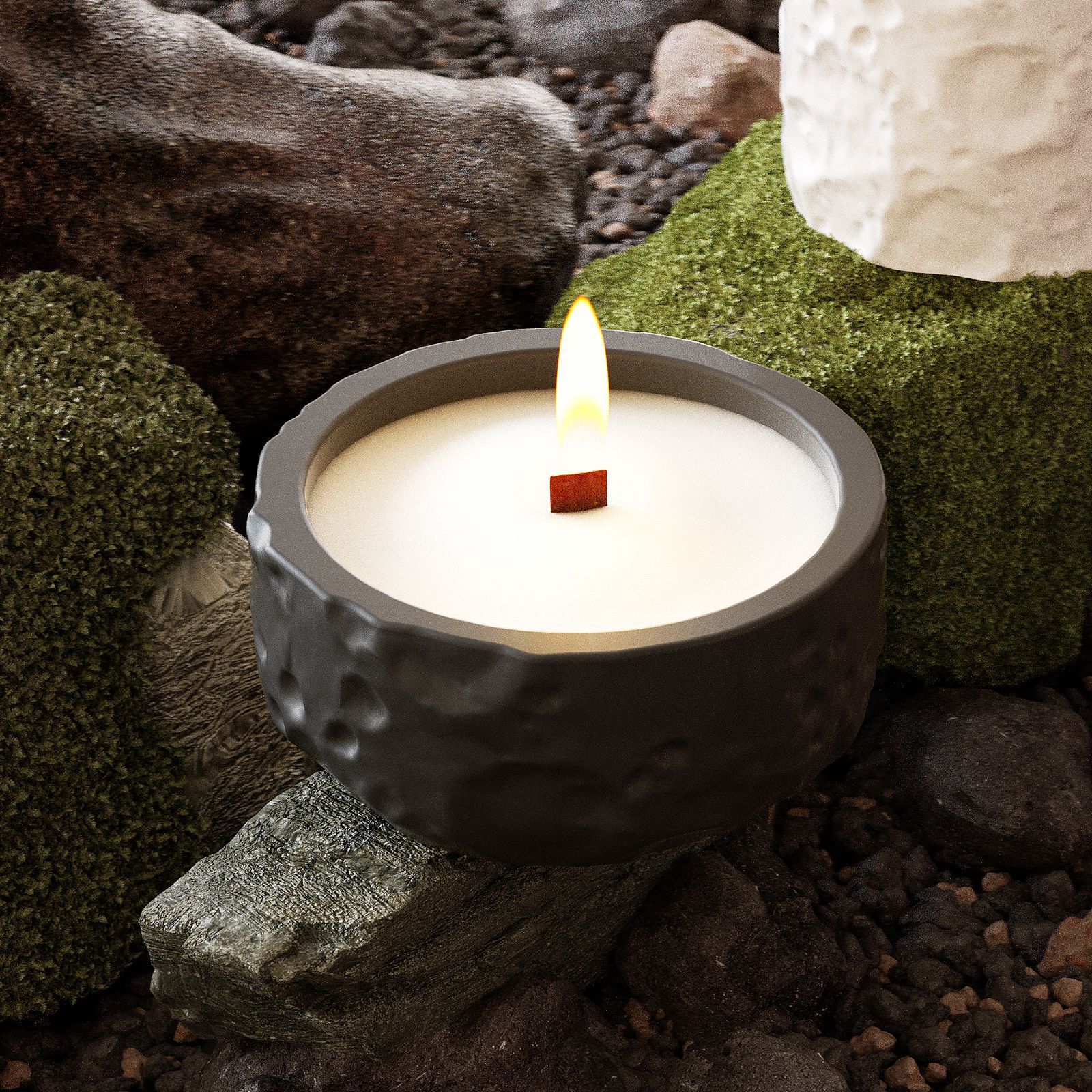 Lunar Texture Candle Jar Silic – Candle Making Supplies Jars Bewertung und Preis