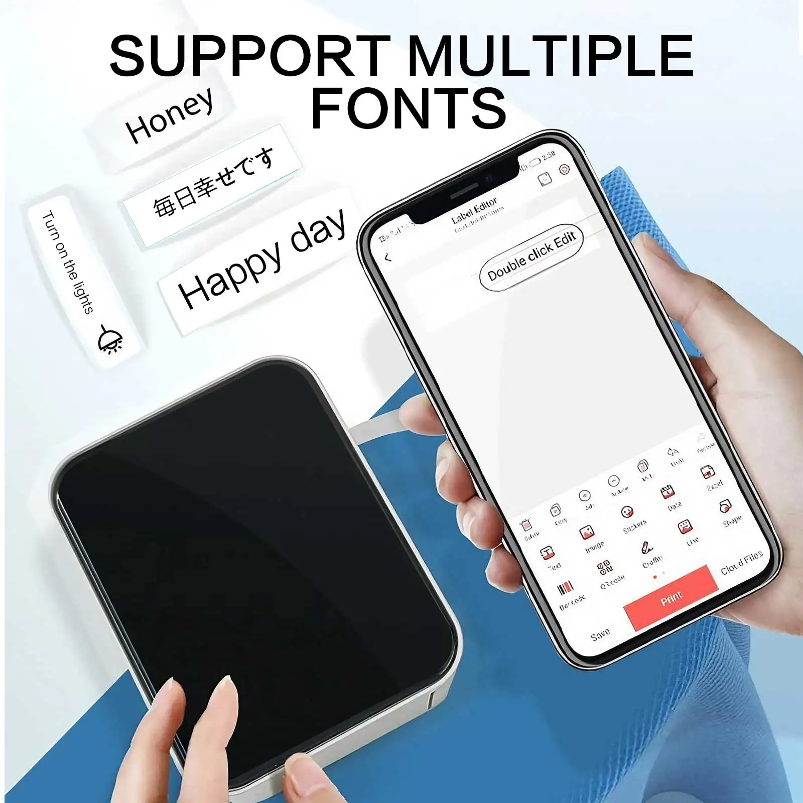 Wireless Portable Label Printe – Sticker Label Template Bewertung und Preis