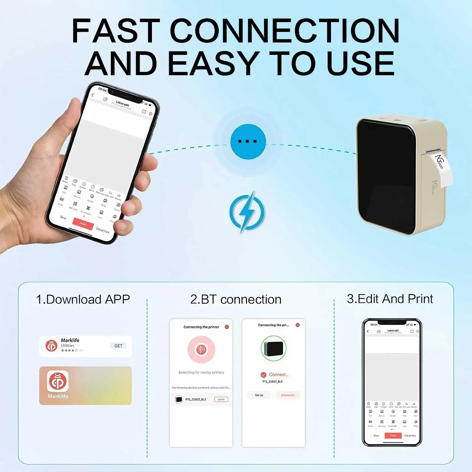 Wireless Portable Label Printe – Sticker Label Template Bewertung und Preis