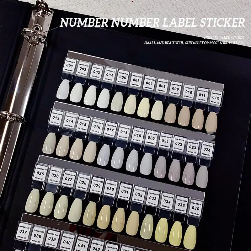 NO.1-240 Nail Polish Number St – Sticker Label Template Bewertung und Preis