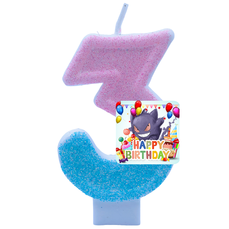 Pokemon Gengar Candles Themed  – Zebra Candle Supplies Bewertung und Preis