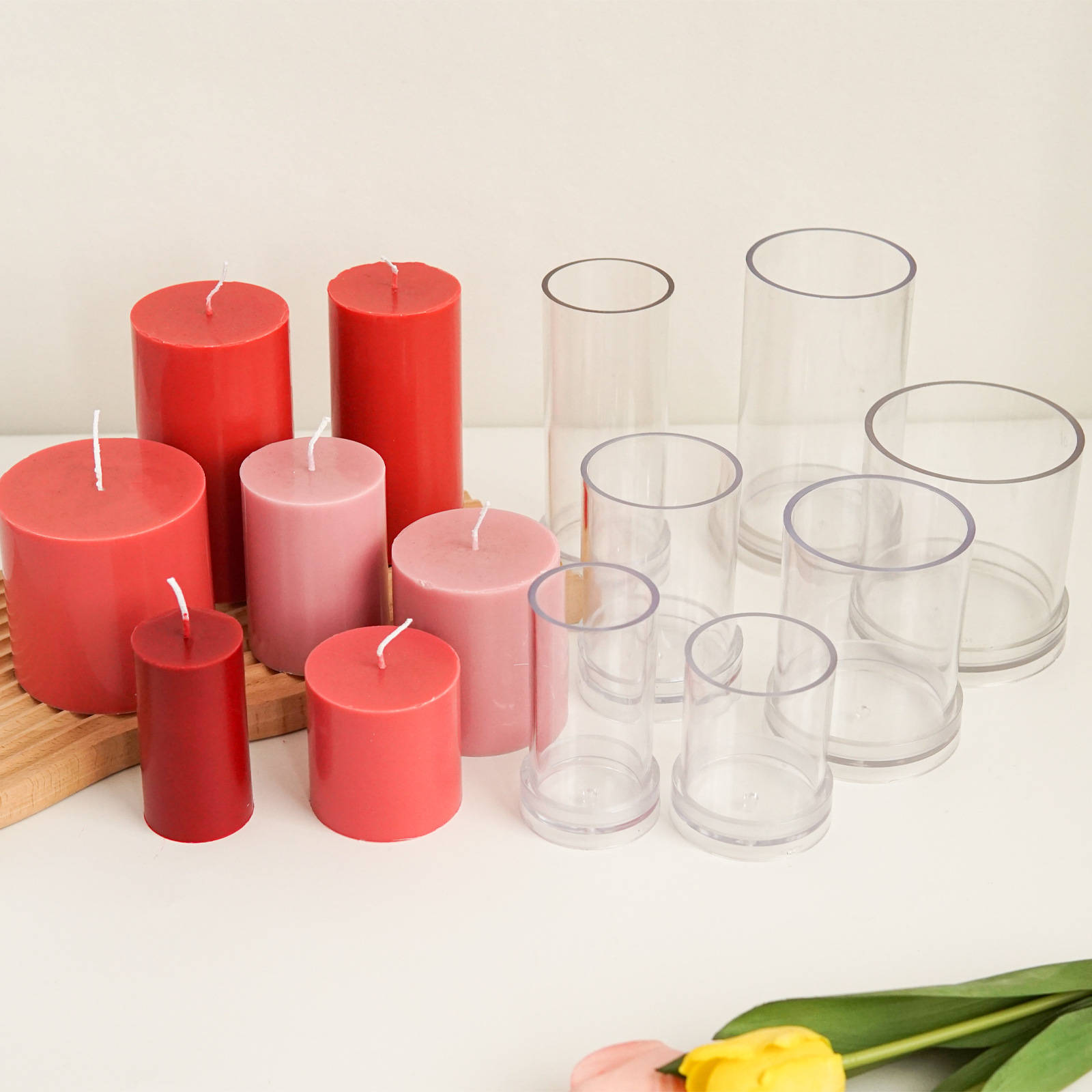 Various 3D Cylindrical Candle  – Candle Making Supplies Jars Bewertung und Preis