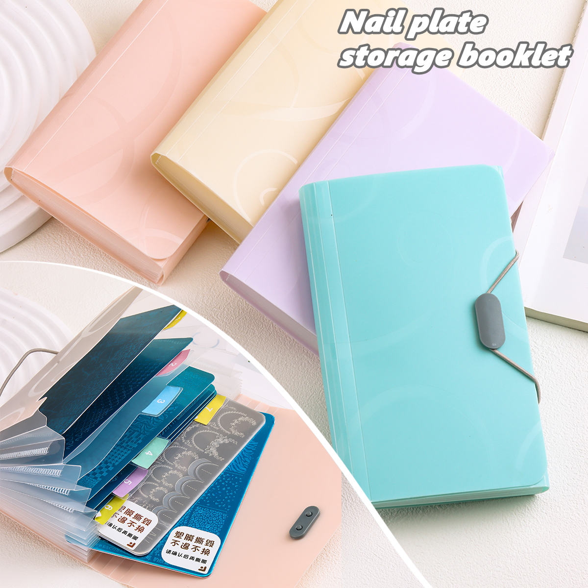 Nail Art Stamping Plate Storag – Sticker Label Template Bewertung und Preis