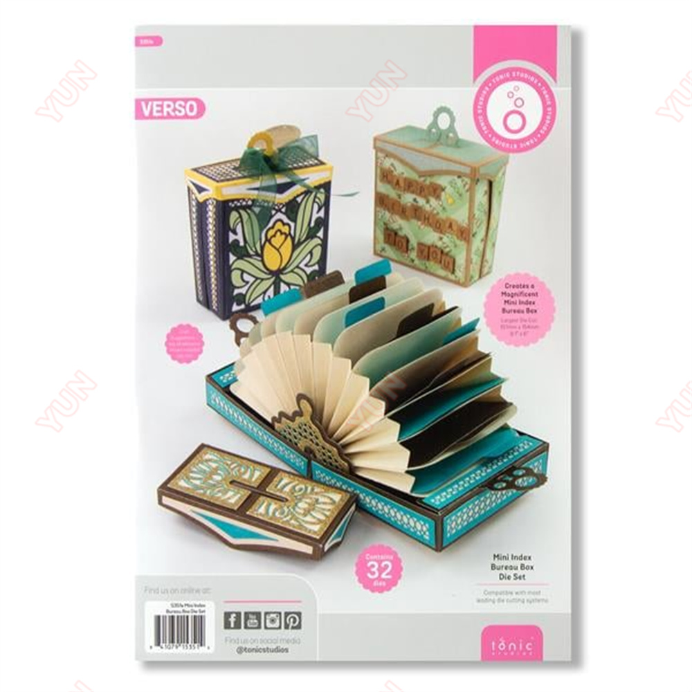 Mini Index Bureau Box Die Set  – Candle Sachet Bewertung und Preis