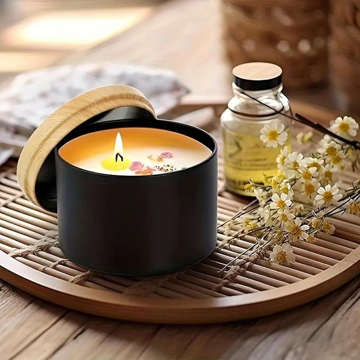 12pcs 4oz Candle Tins With Lid – Candle Making Supplies Jars Bewertung und Preis