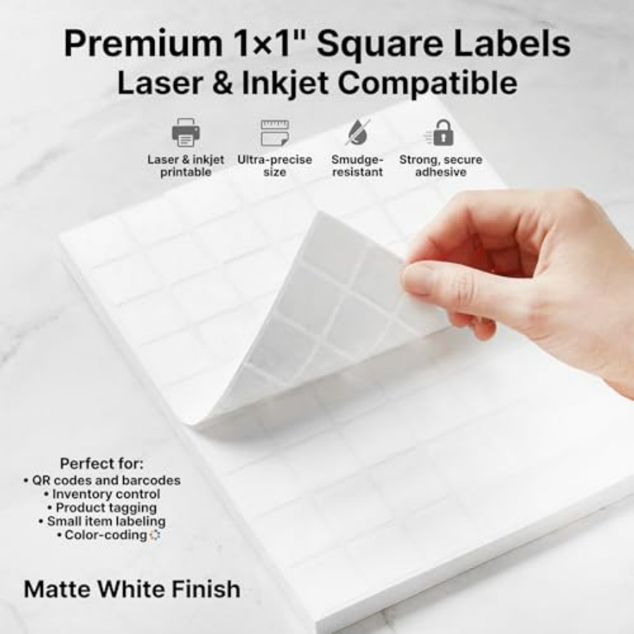 Matte White Printable Labels,1 – Sticker Label Template Bewertung und Preis