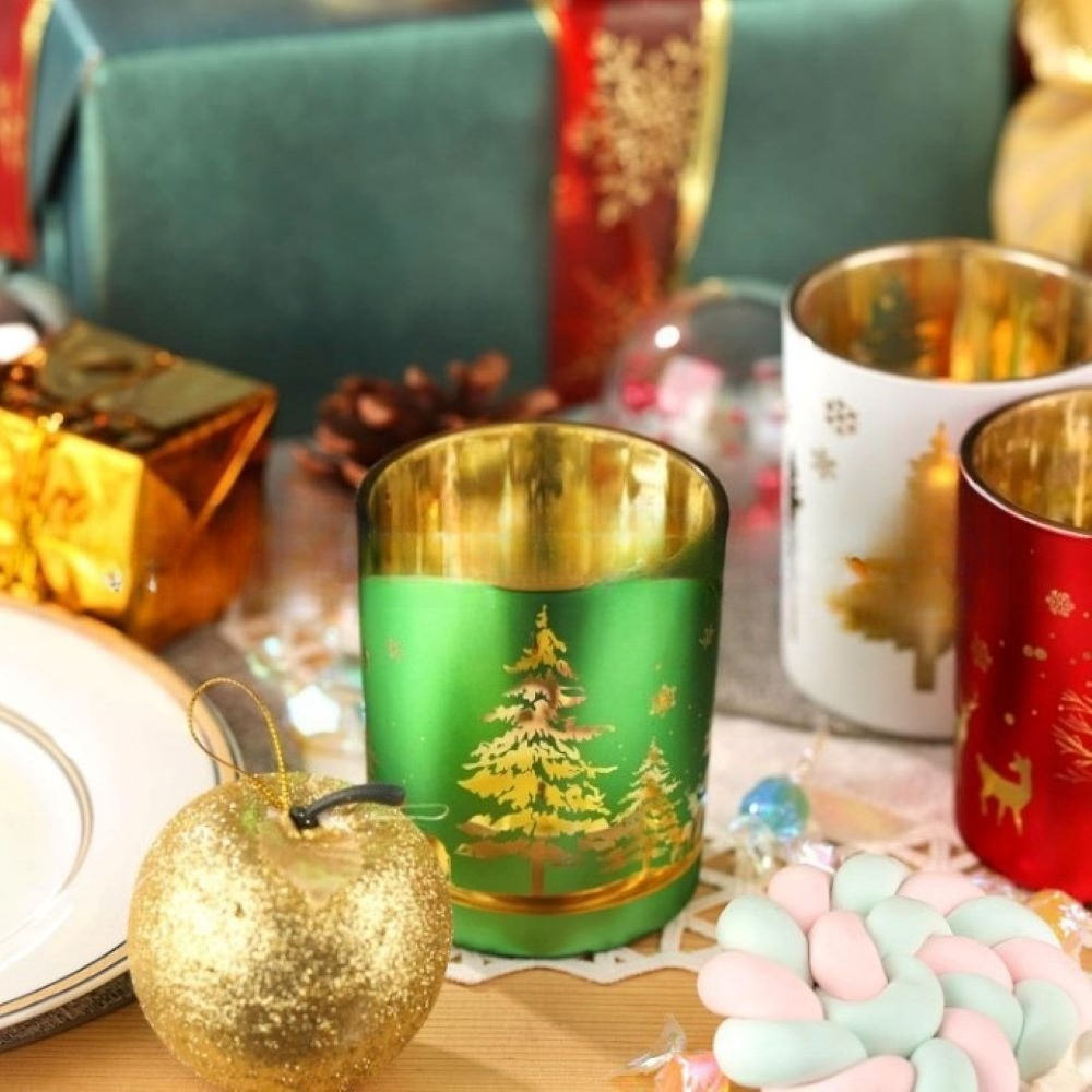 Christmas Glass Vessels for Sc – Candle Vessel Supplies Bewertung und Preis
