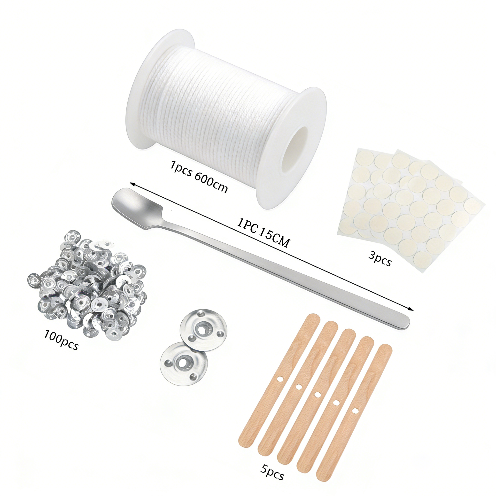 Premium DIY Candle Making Kit: – Wood Wick Tab Set Bewertung und Preis