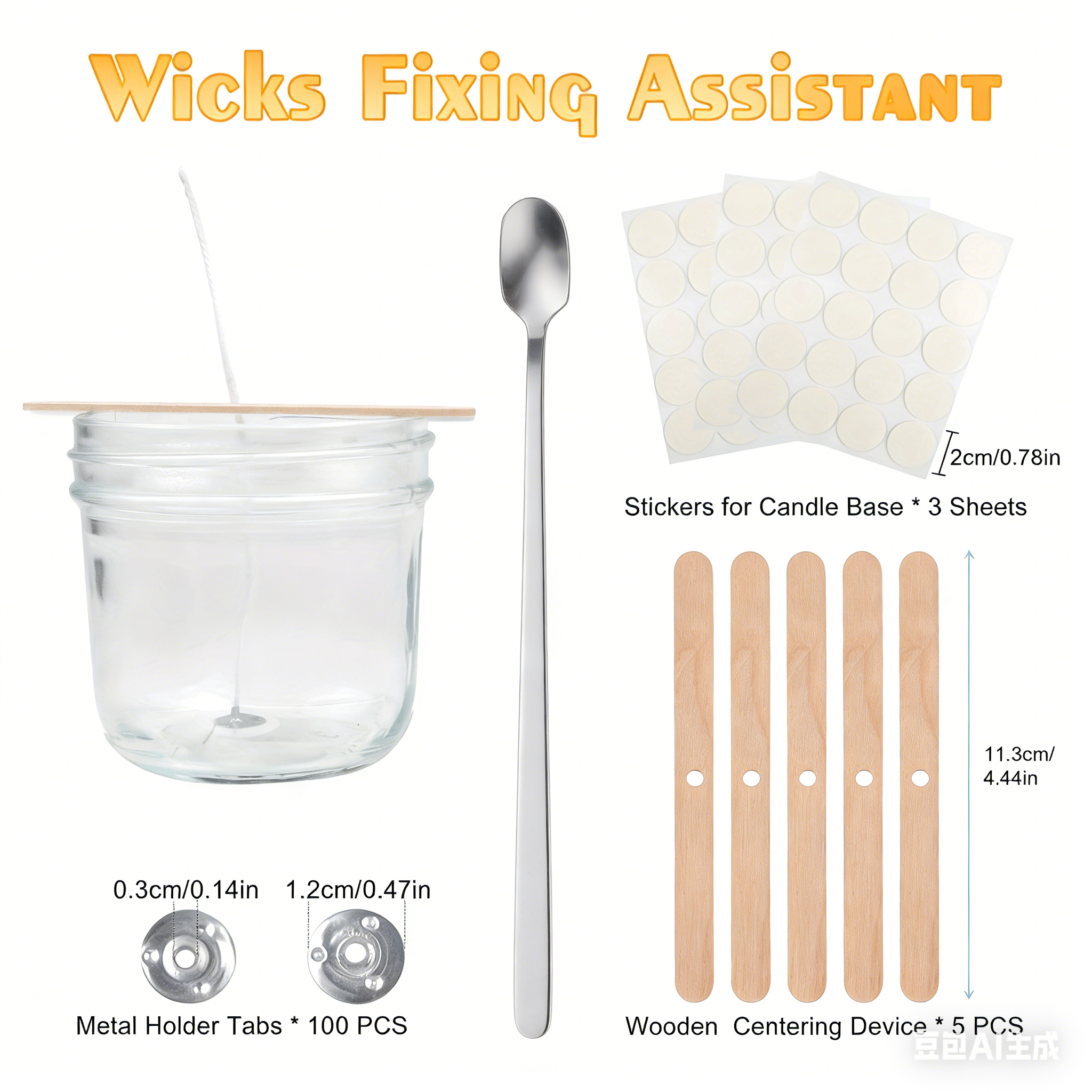 Premium DIY Candle Making Kit: – Wood Wick Tab Set Bewertung und Preis
