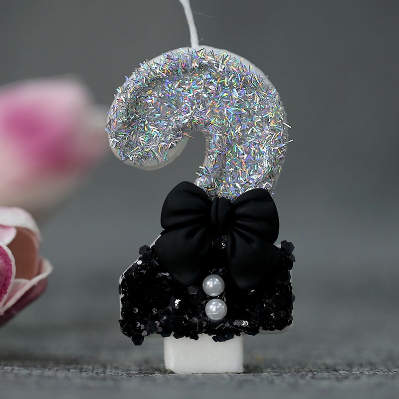 Midnight Bow & Pearl 0-9 Numbe – Candle For Supplies Bewertung und Preis
