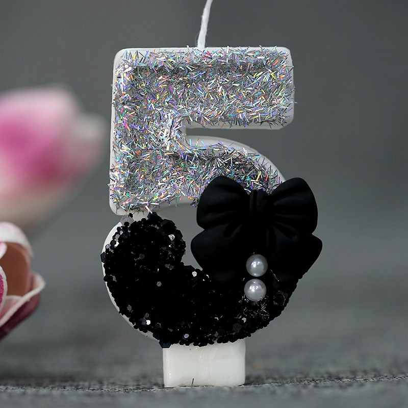 Midnight Bow & Pearl 0-9 Numbe – Candle For Supplies Bewertung und Preis