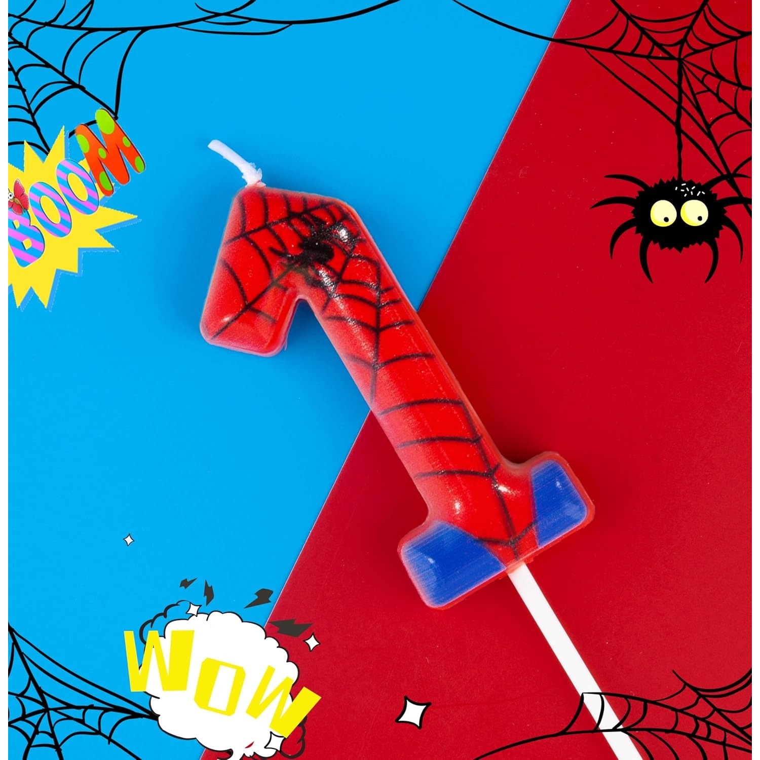 Spider Party 0-9 Birthday Cand – Candle For Supplies Bewertung und Preis