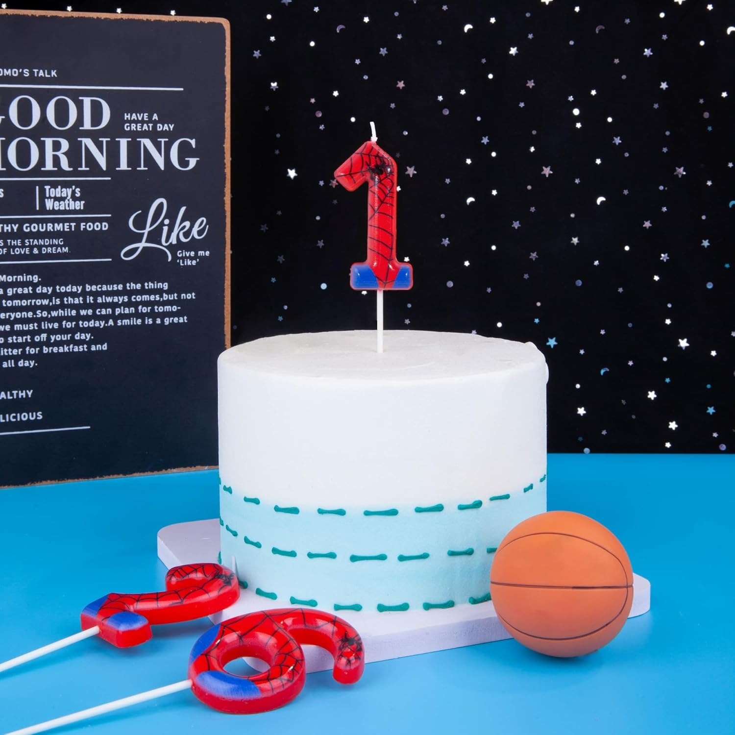 Spider Party 0-9 Birthday Cand – Candle For Supplies Bewertung und Preis