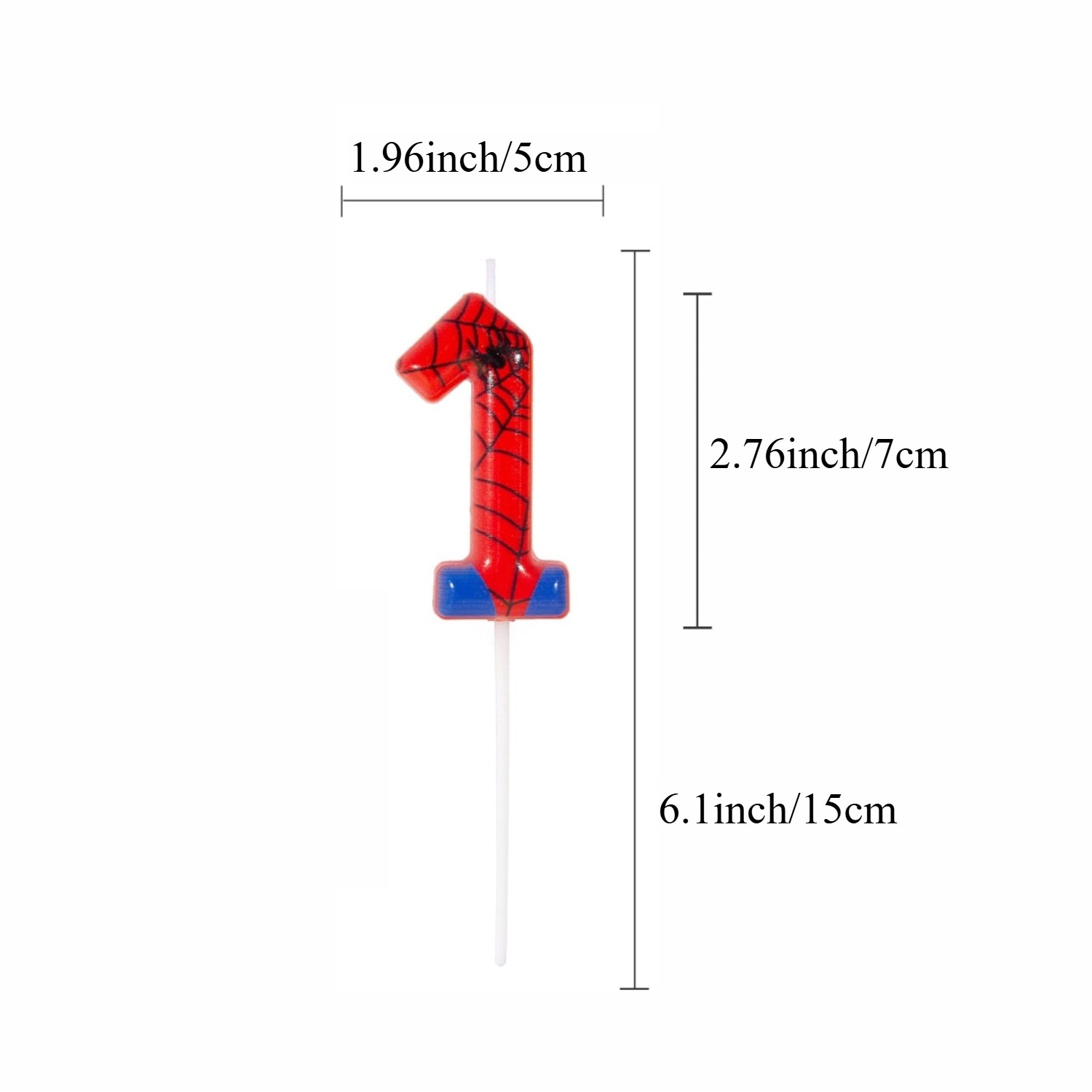 Spider Party 0-9 Birthday Cand – Candle For Supplies Bewertung und Preis