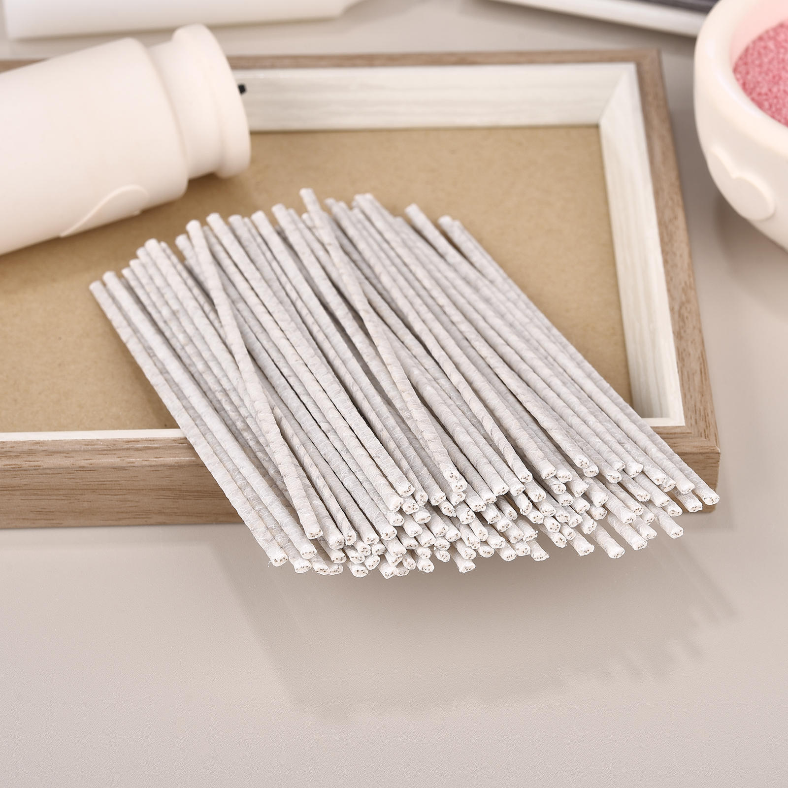 100pcs Wooden Candles Wick Can – Candle Making Supplies Jars Bewertung und Preis