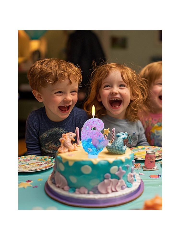 Mermaid Themed Birthday Candle – Candle For Supplies Bewertung und Preis