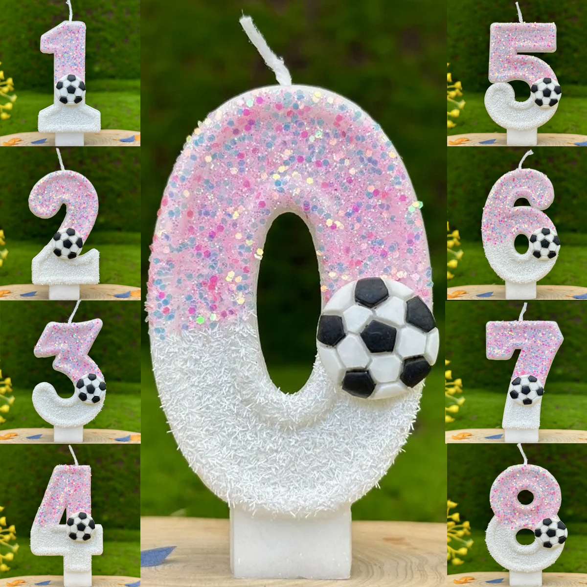 Pink White Sequins Sports Foot – Candle For Supplies Bewertung und Preis