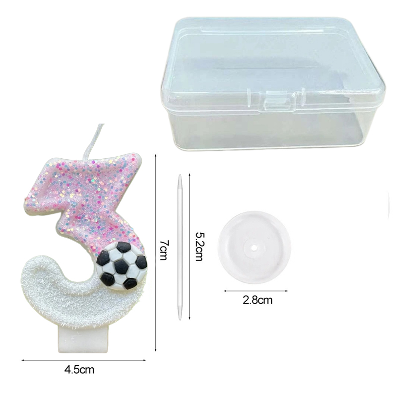 Pink White Sequins Sports Foot – Candle For Supplies Bewertung und Preis