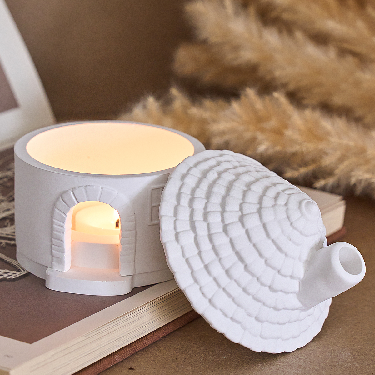 3D House Incense Stove Silicon – Candle Making Supplies Jars Bewertung und Preis