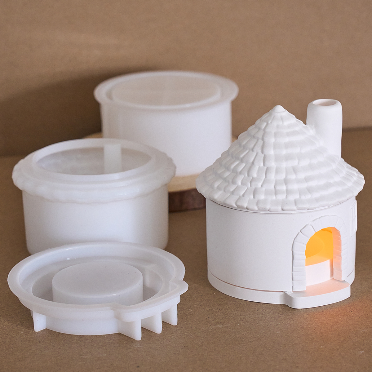 3D House Incense Stove Silicon – Candle Making Supplies Jars Bewertung und Preis